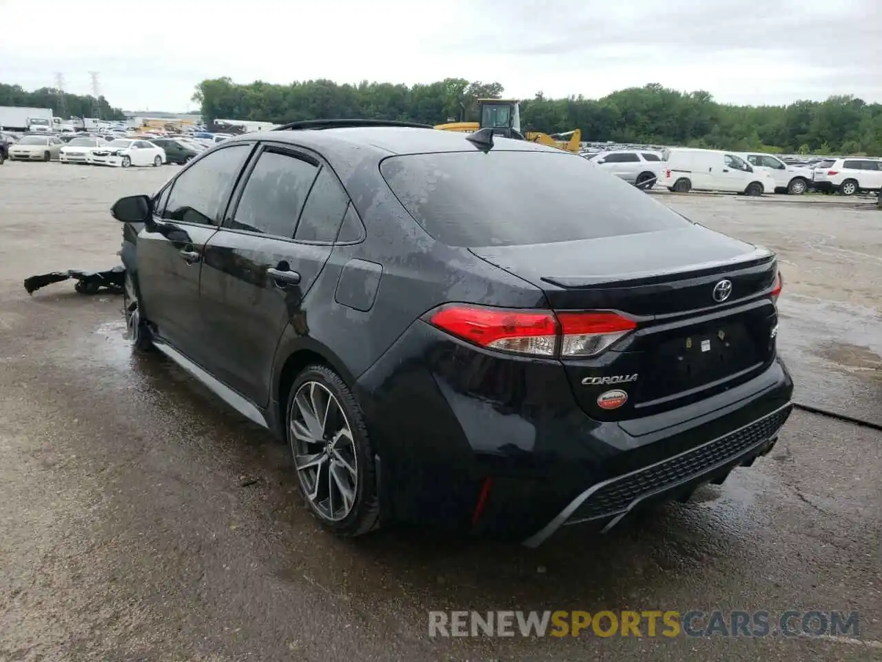 3 Photograph of a damaged car JTDP4MCE1MJ055283 TOYOTA COROLLA 2021