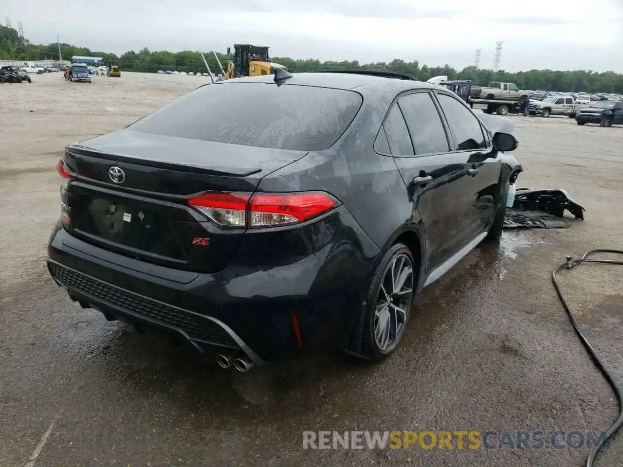 4 Photograph of a damaged car JTDP4MCE1MJ055283 TOYOTA COROLLA 2021