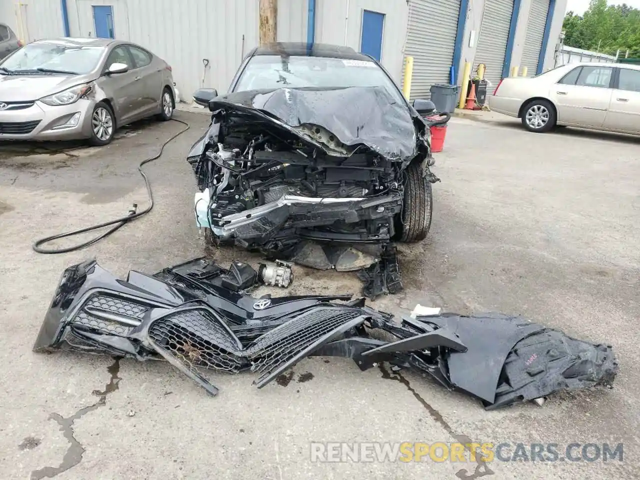 9 Photograph of a damaged car JTDP4MCE1MJ055283 TOYOTA COROLLA 2021