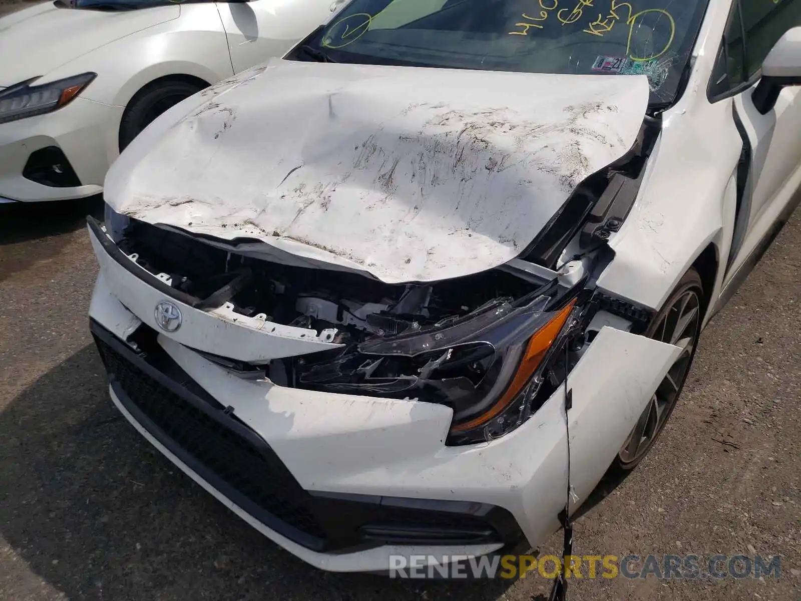 9 Photograph of a damaged car JTDP4MCE1MJ057048 TOYOTA COROLLA 2021