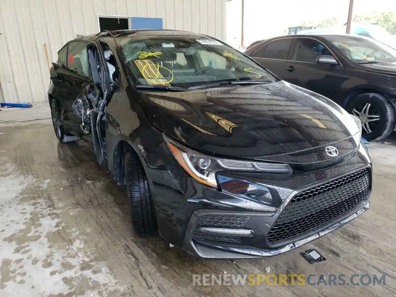 1 Photograph of a damaged car JTDP4MCE1MJ058510 TOYOTA COROLLA 2021