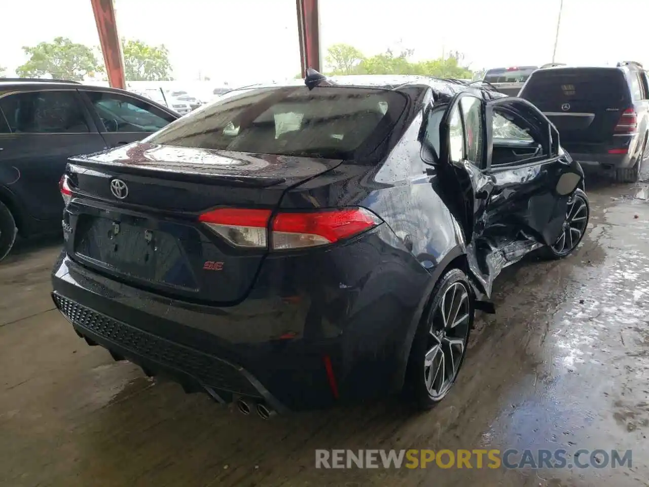 4 Photograph of a damaged car JTDP4MCE1MJ058510 TOYOTA COROLLA 2021