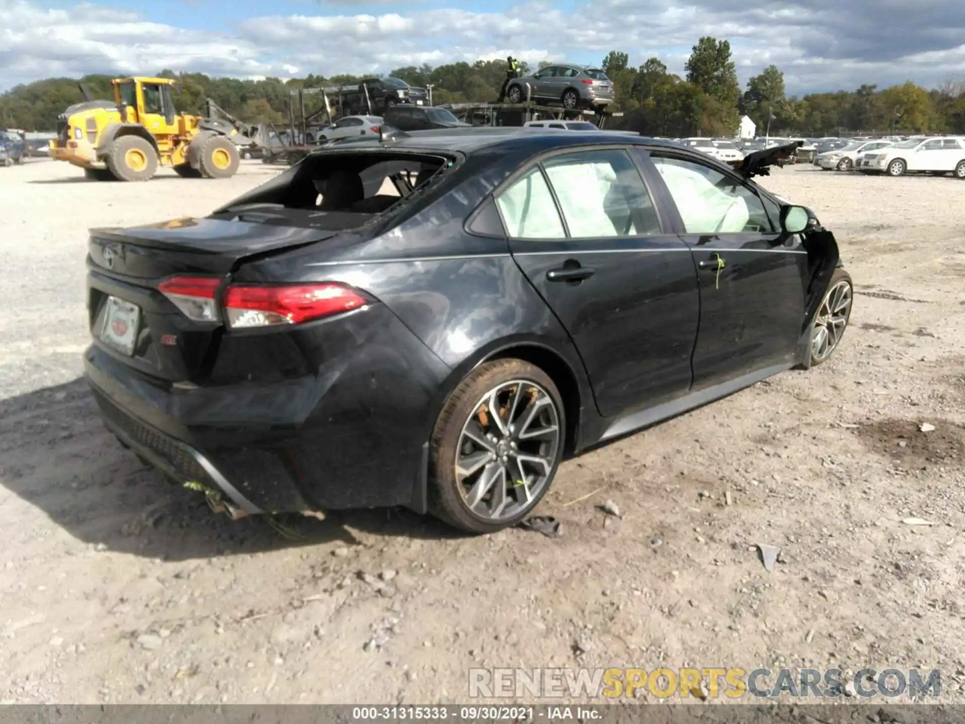 4 Photograph of a damaged car JTDP4MCE1MJ059009 TOYOTA COROLLA 2021