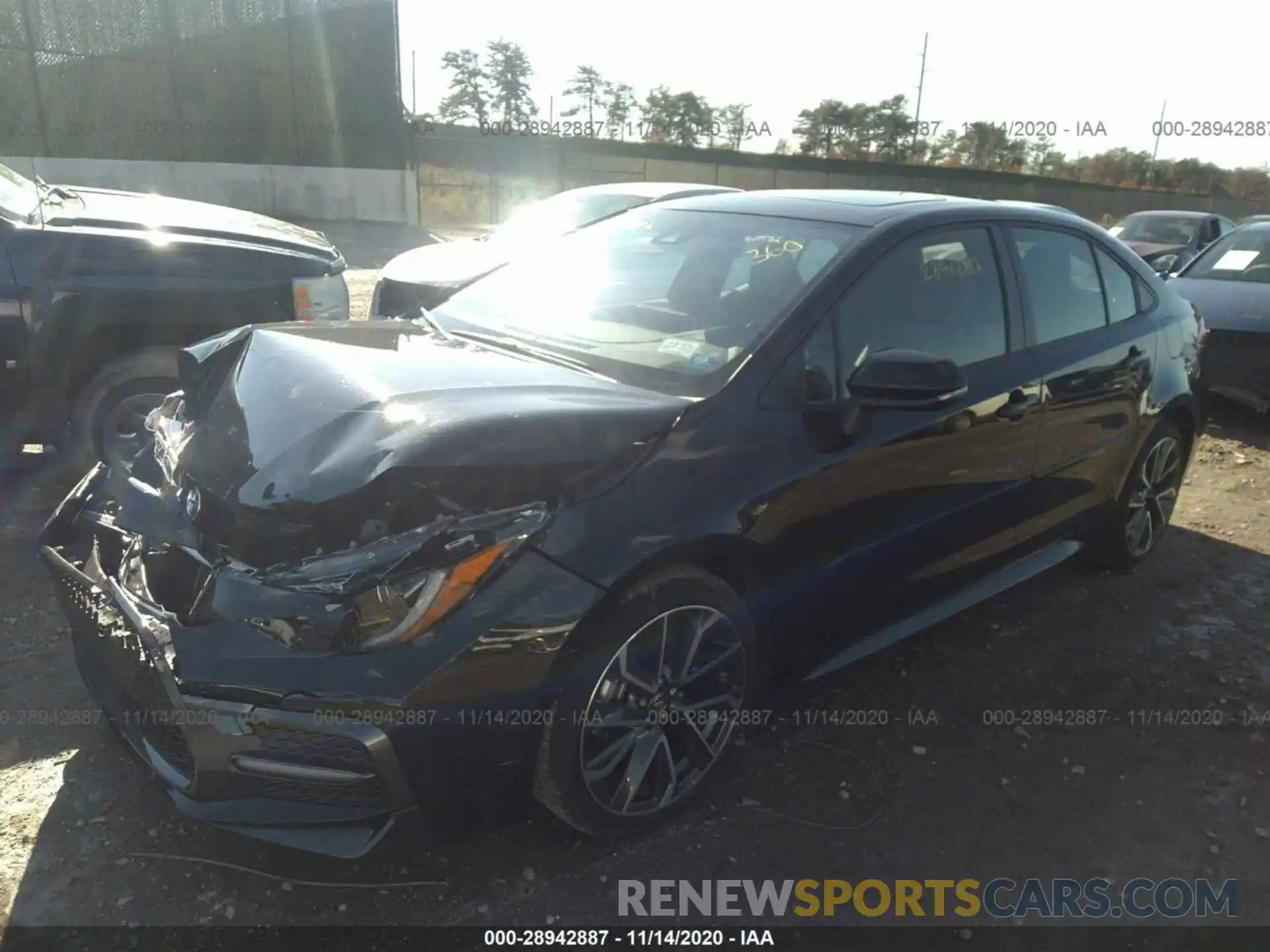 2 Photograph of a damaged car JTDP4MCE1MJ059673 TOYOTA COROLLA 2021