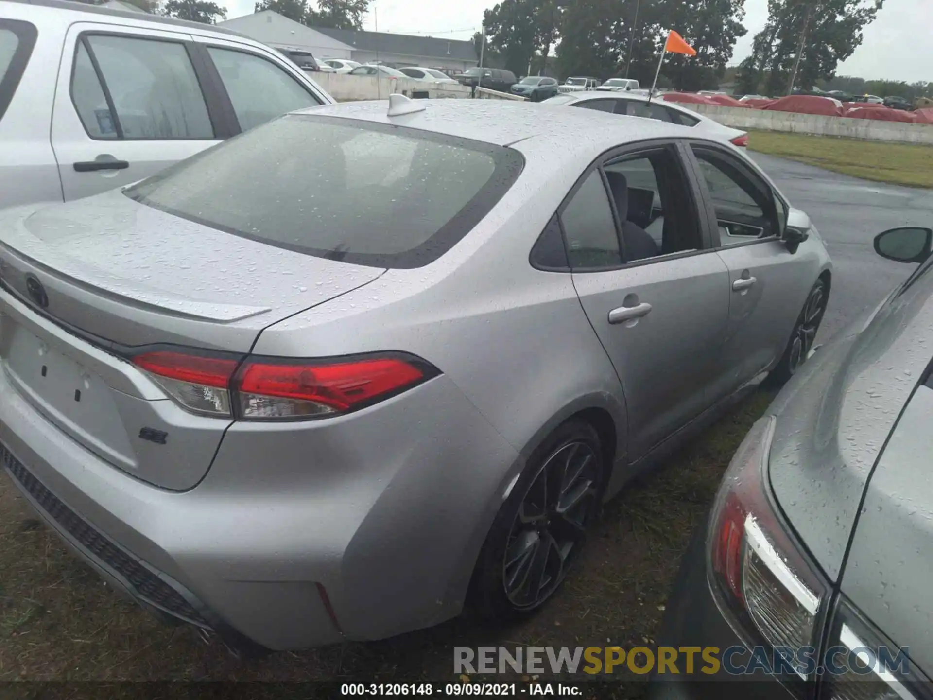 4 Photograph of a damaged car JTDP4MCE1MJ067403 TOYOTA COROLLA 2021