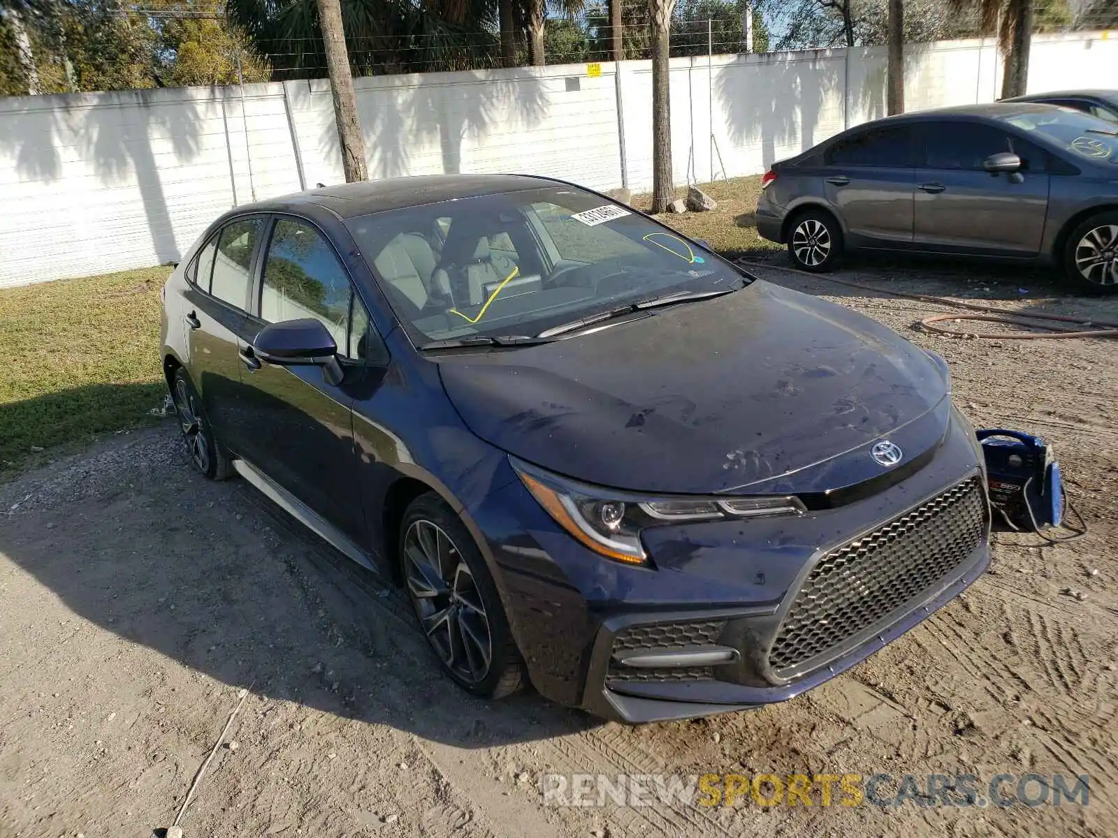 1 Photograph of a damaged car JTDP4MCE1MJ068471 TOYOTA COROLLA 2021