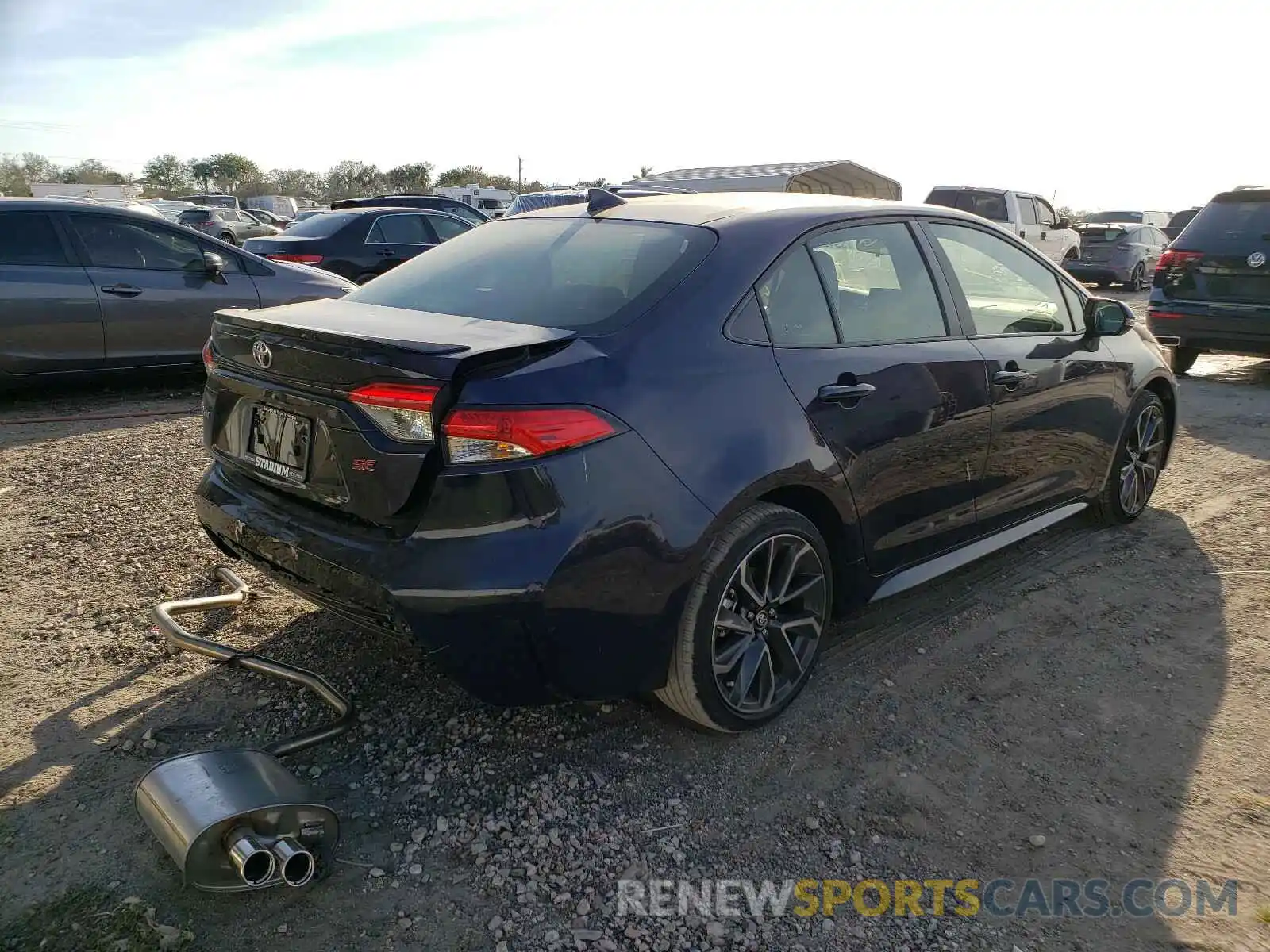 4 Photograph of a damaged car JTDP4MCE1MJ068471 TOYOTA COROLLA 2021