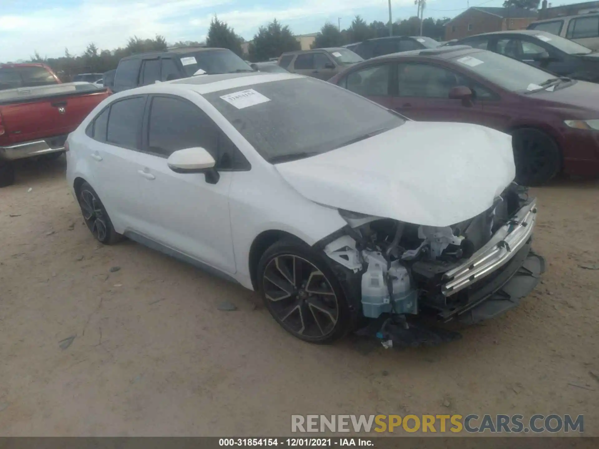 1 Photograph of a damaged car JTDP4MCE1MJ071015 TOYOTA COROLLA 2021