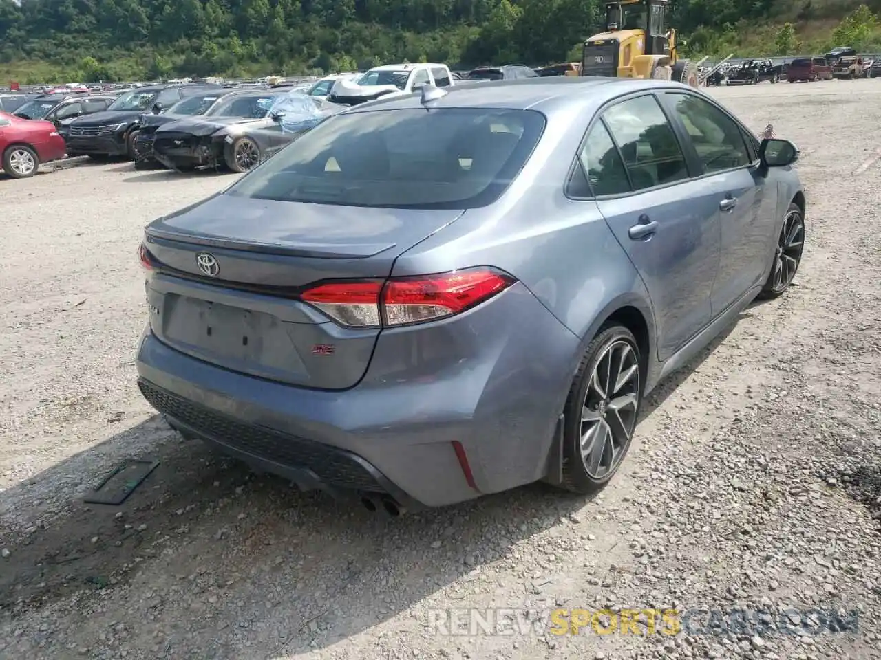 4 Photograph of a damaged car JTDP4MCE1MJ071287 TOYOTA COROLLA 2021