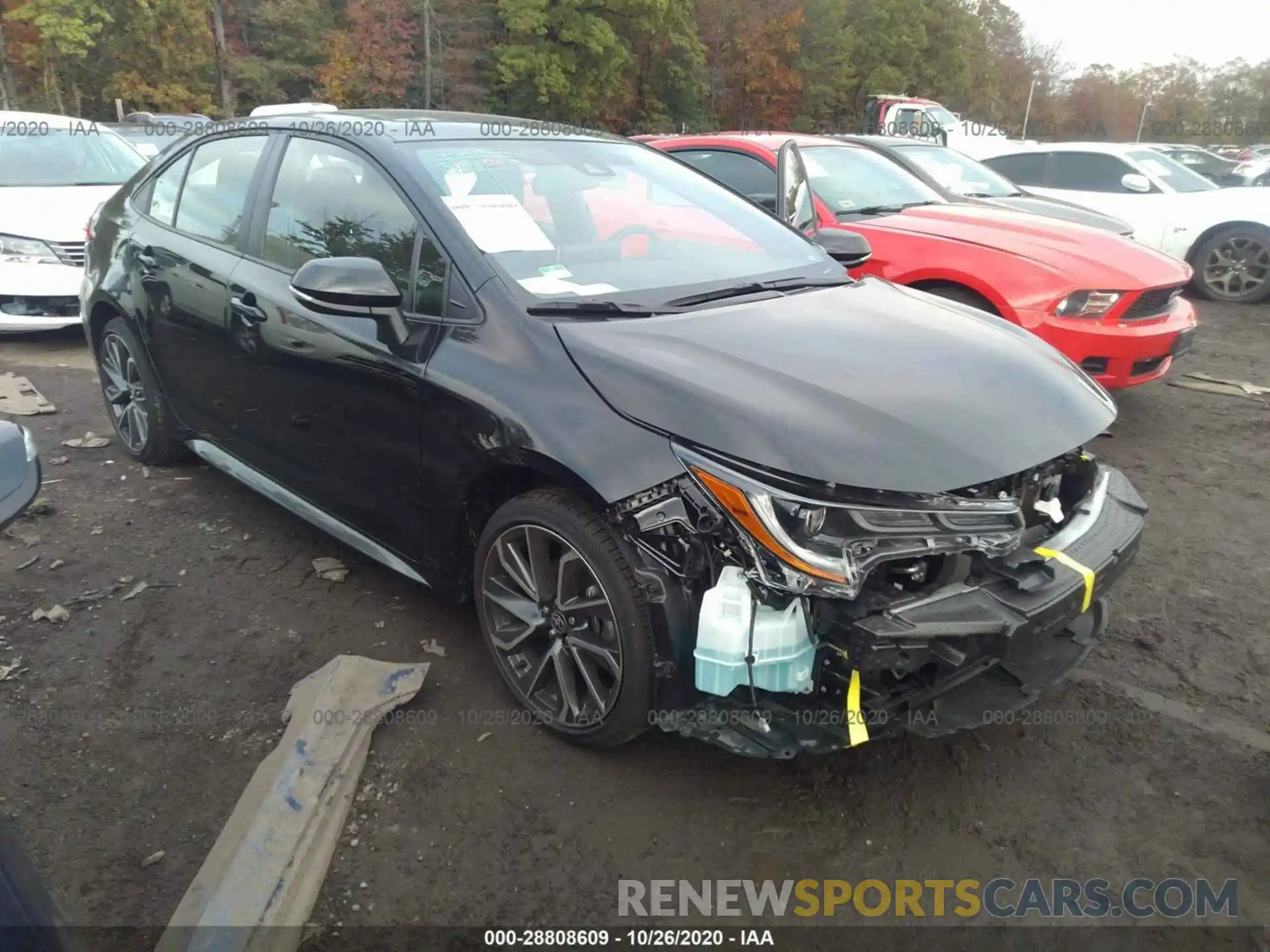 1 Photograph of a damaged car JTDP4MCE2MJ054031 TOYOTA COROLLA 2021