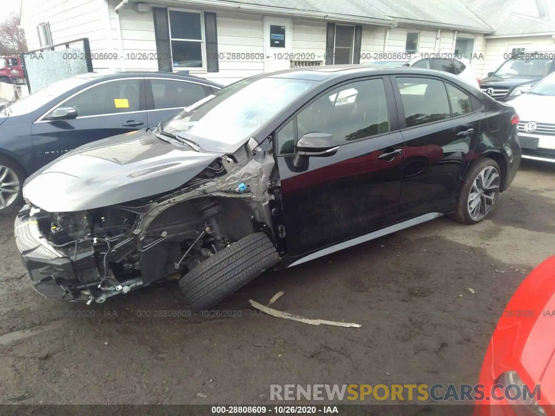 2 Photograph of a damaged car JTDP4MCE2MJ054031 TOYOTA COROLLA 2021