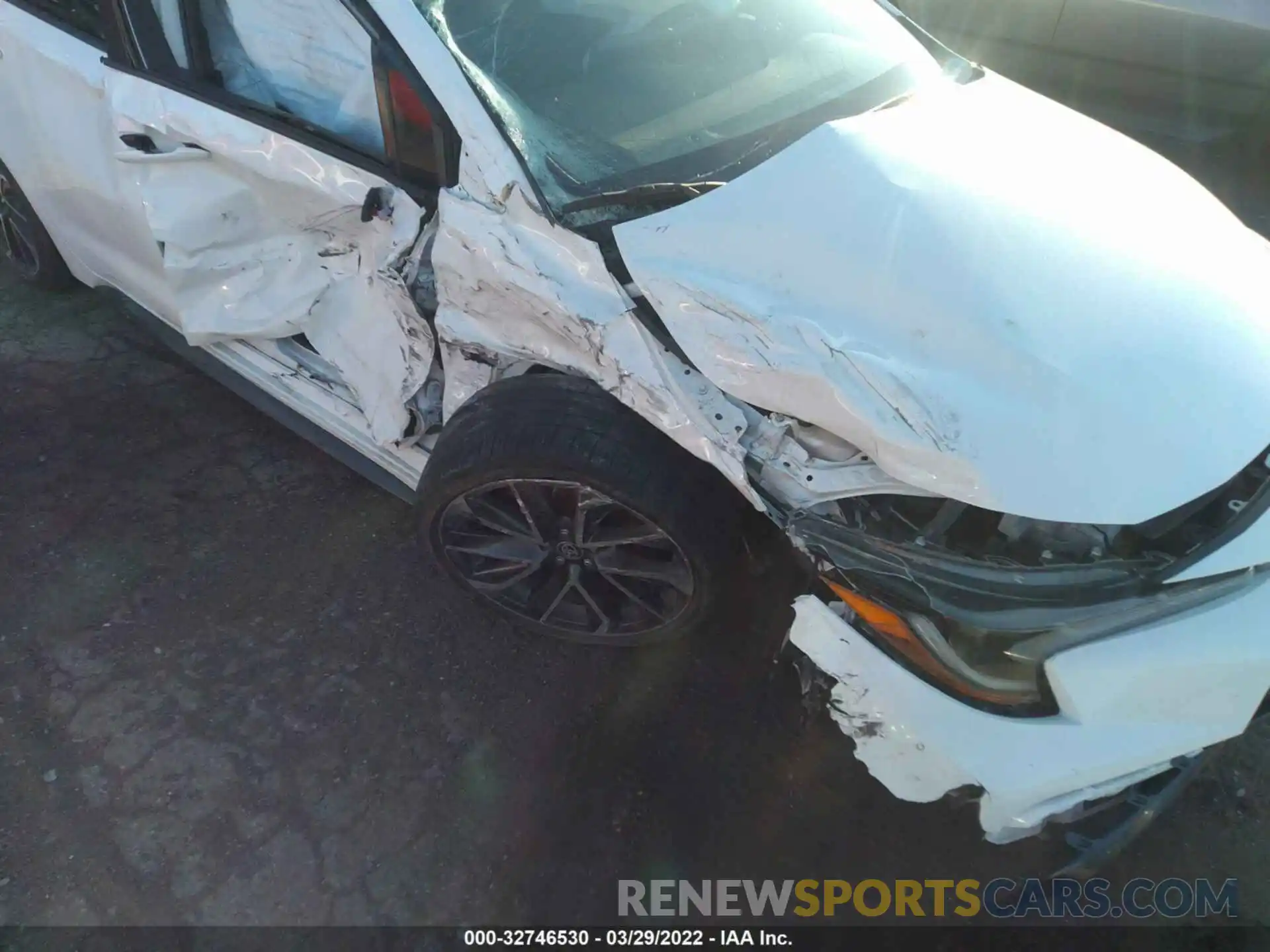 6 Photograph of a damaged car JTDP4MCE2MJ055096 TOYOTA COROLLA 2021