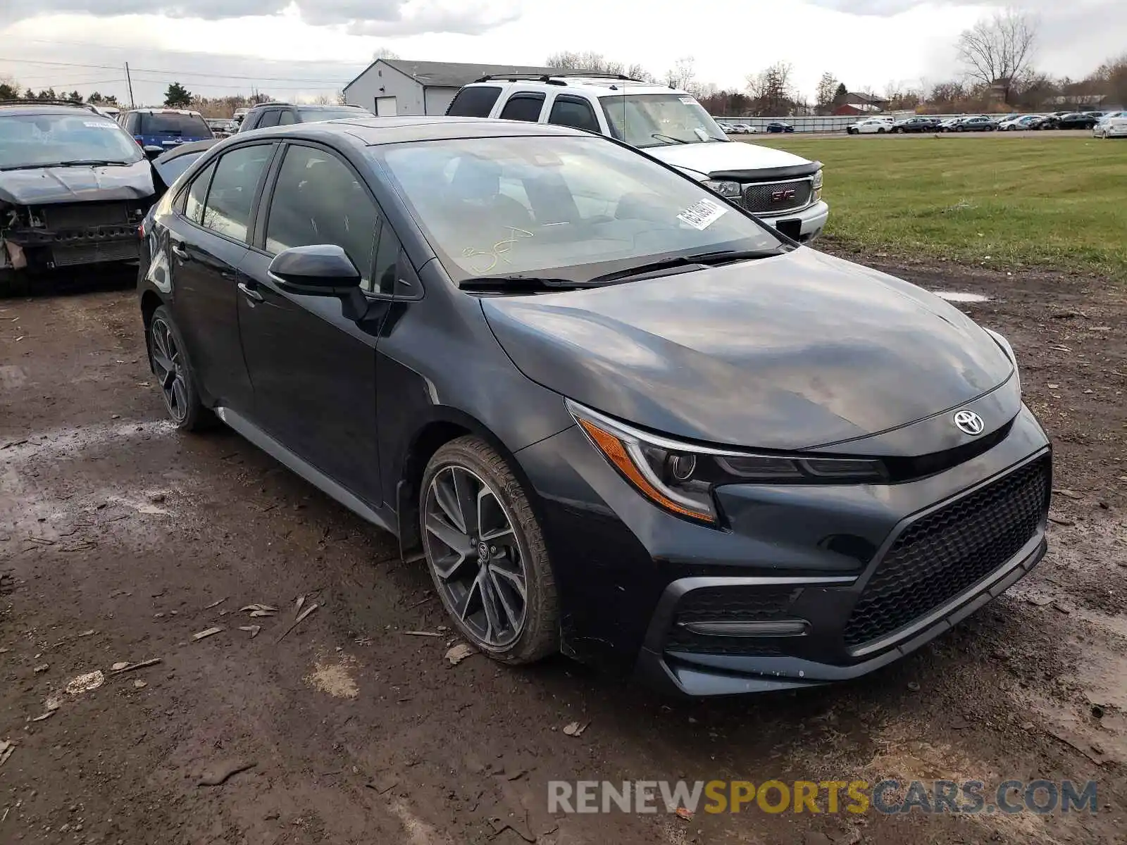 1 Photograph of a damaged car JTDP4MCE2MJ063943 TOYOTA COROLLA 2021