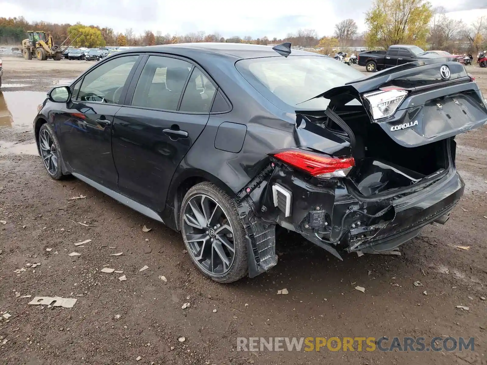 3 Photograph of a damaged car JTDP4MCE2MJ063943 TOYOTA COROLLA 2021