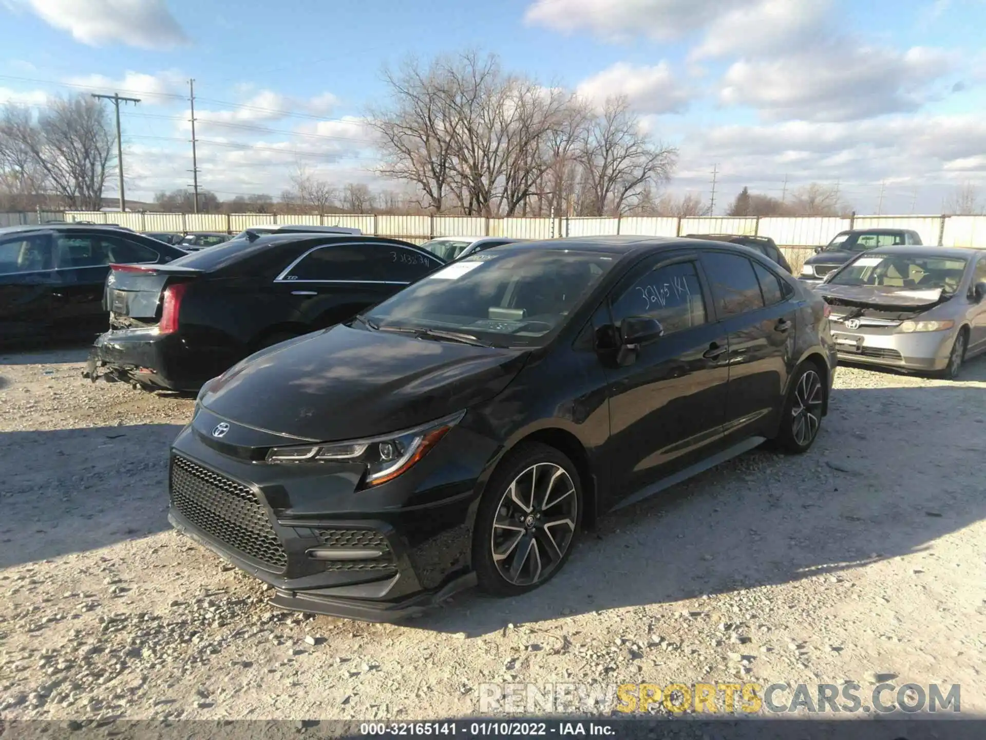 2 Photograph of a damaged car JTDP4MCE2MJ075221 TOYOTA COROLLA 2021