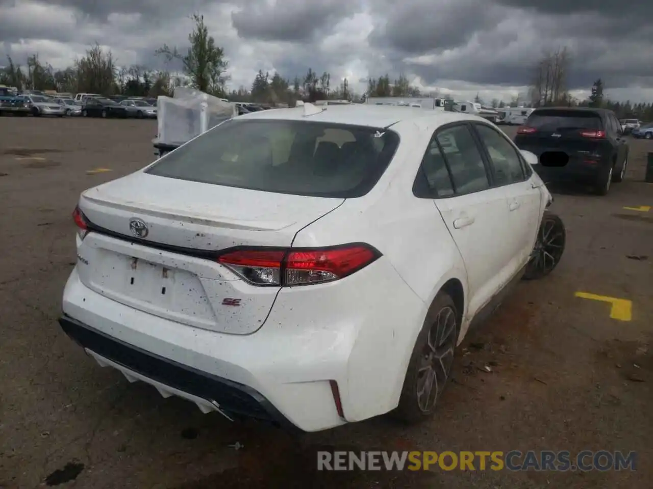 4 Photograph of a damaged car JTDP4MCE2MJ075252 TOYOTA COROLLA 2021