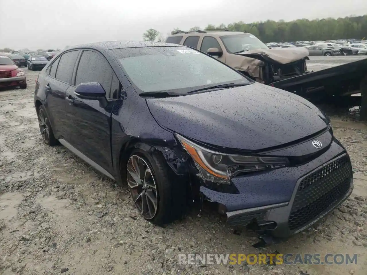 1 Photograph of a damaged car JTDP4MCE3MJ055382 TOYOTA COROLLA 2021