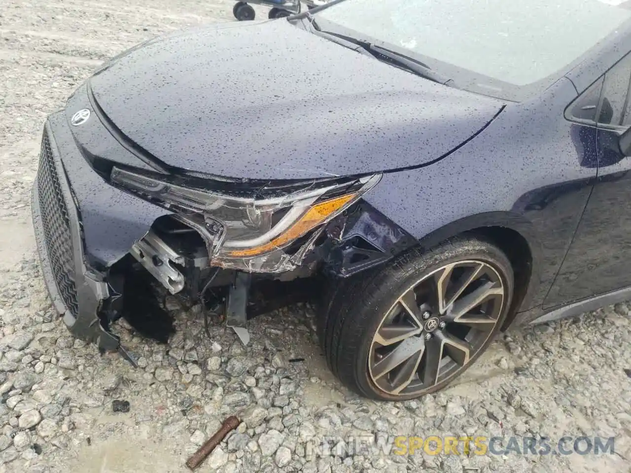 9 Photograph of a damaged car JTDP4MCE3MJ055382 TOYOTA COROLLA 2021