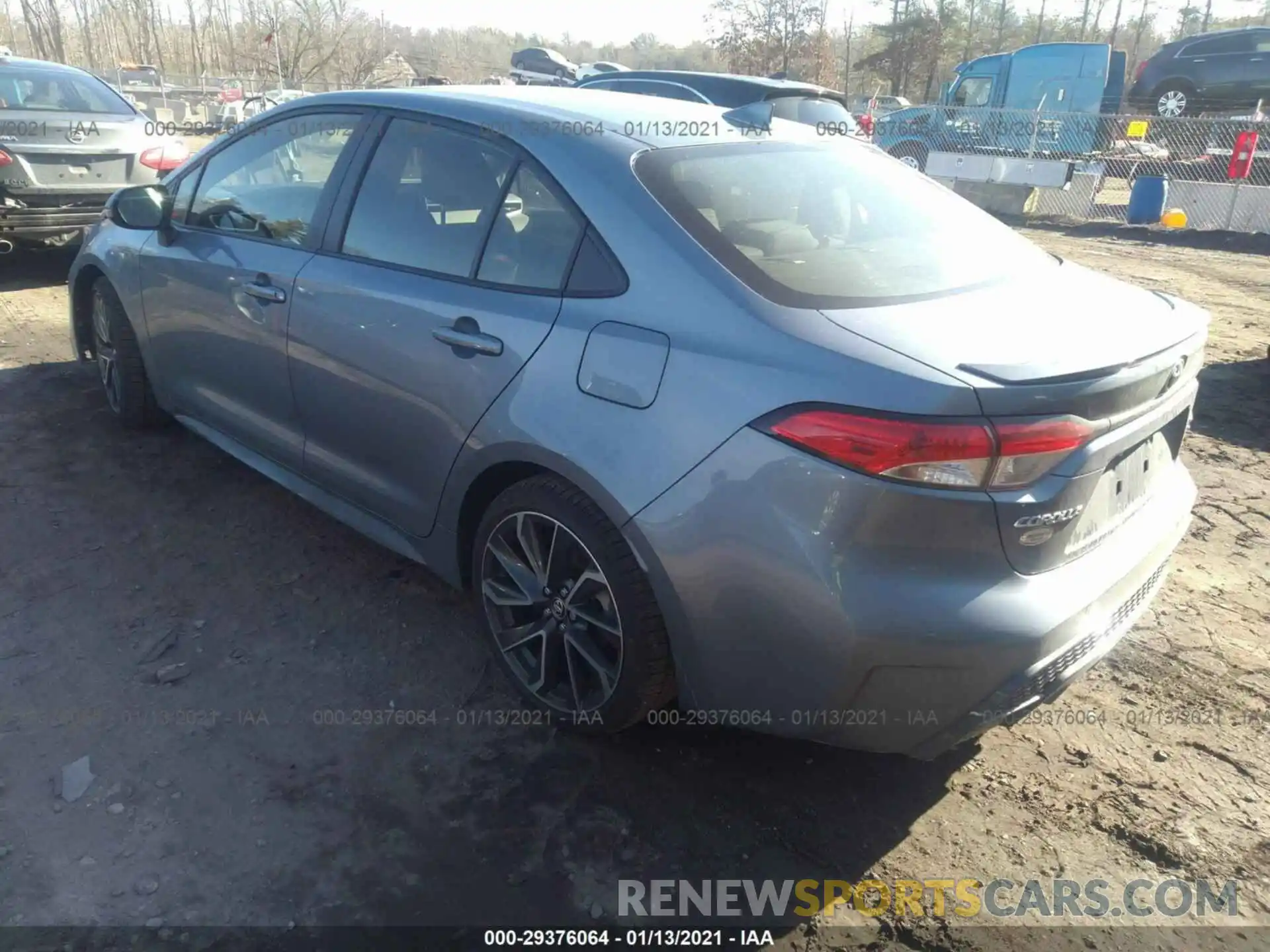 3 Photograph of a damaged car JTDP4MCE3MJ058914 TOYOTA COROLLA 2021