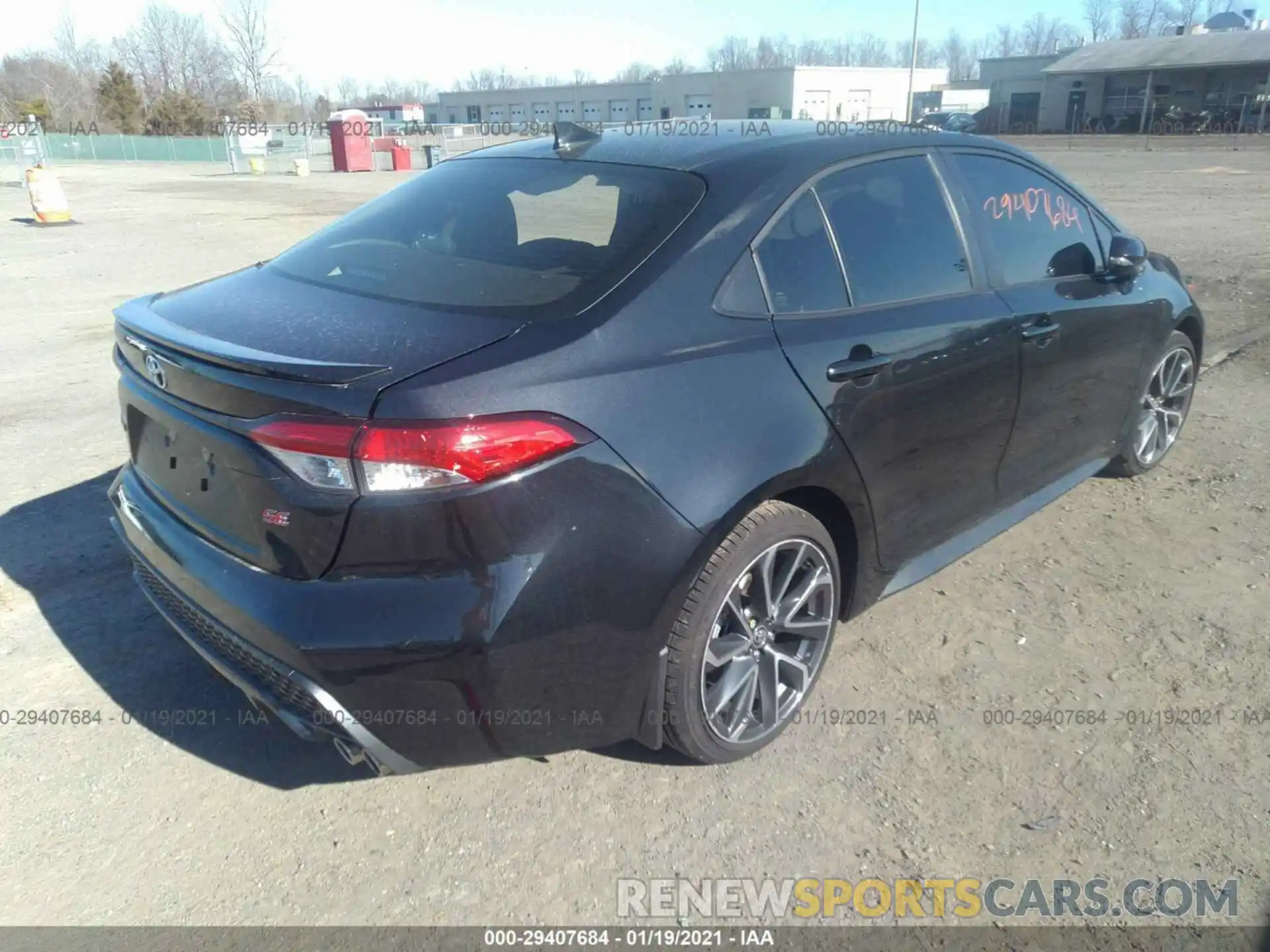 4 Photograph of a damaged car JTDP4MCE3MJ059299 TOYOTA COROLLA 2021