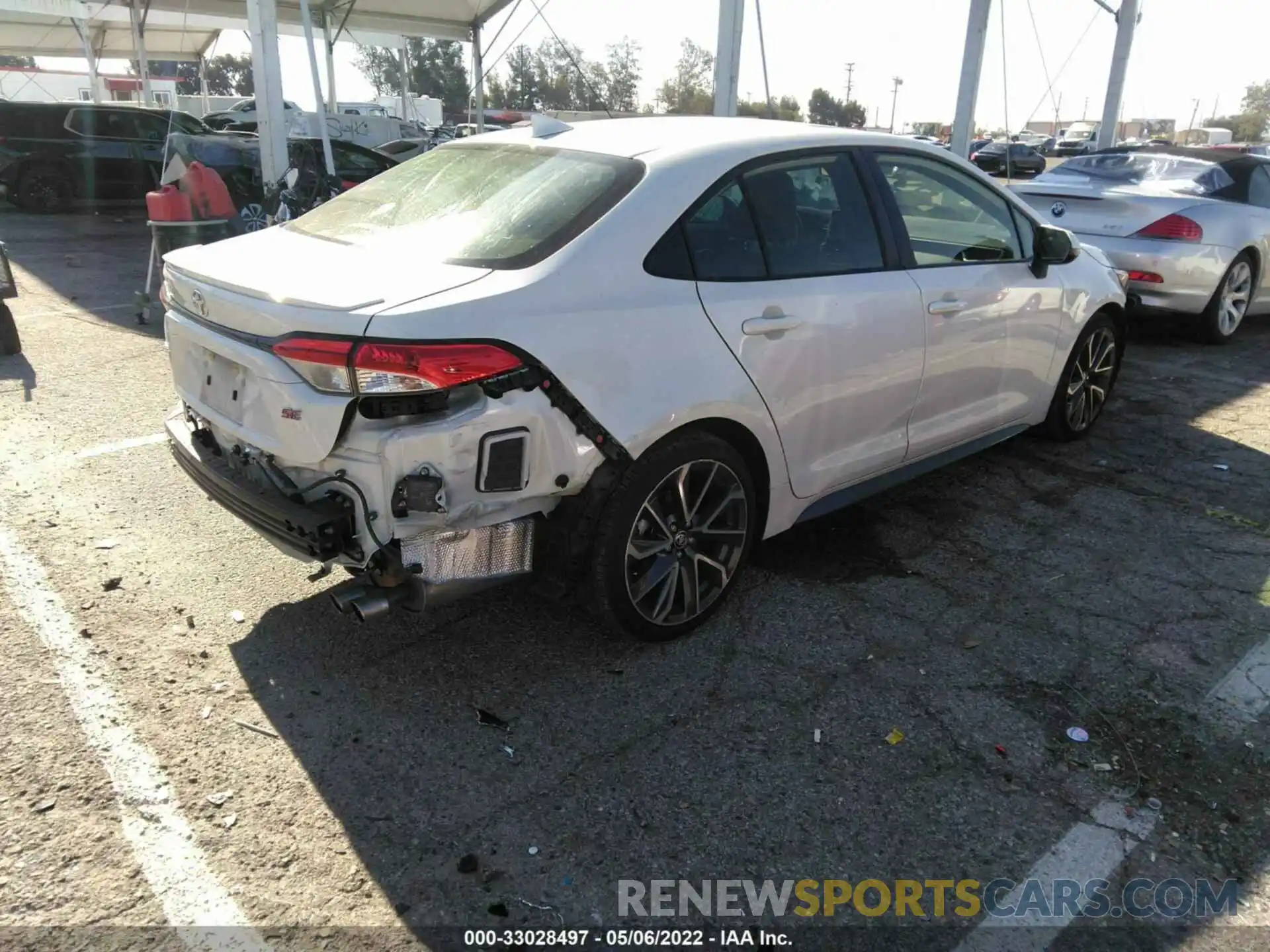 4 Photograph of a damaged car JTDP4MCE3MJ060954 TOYOTA COROLLA 2021