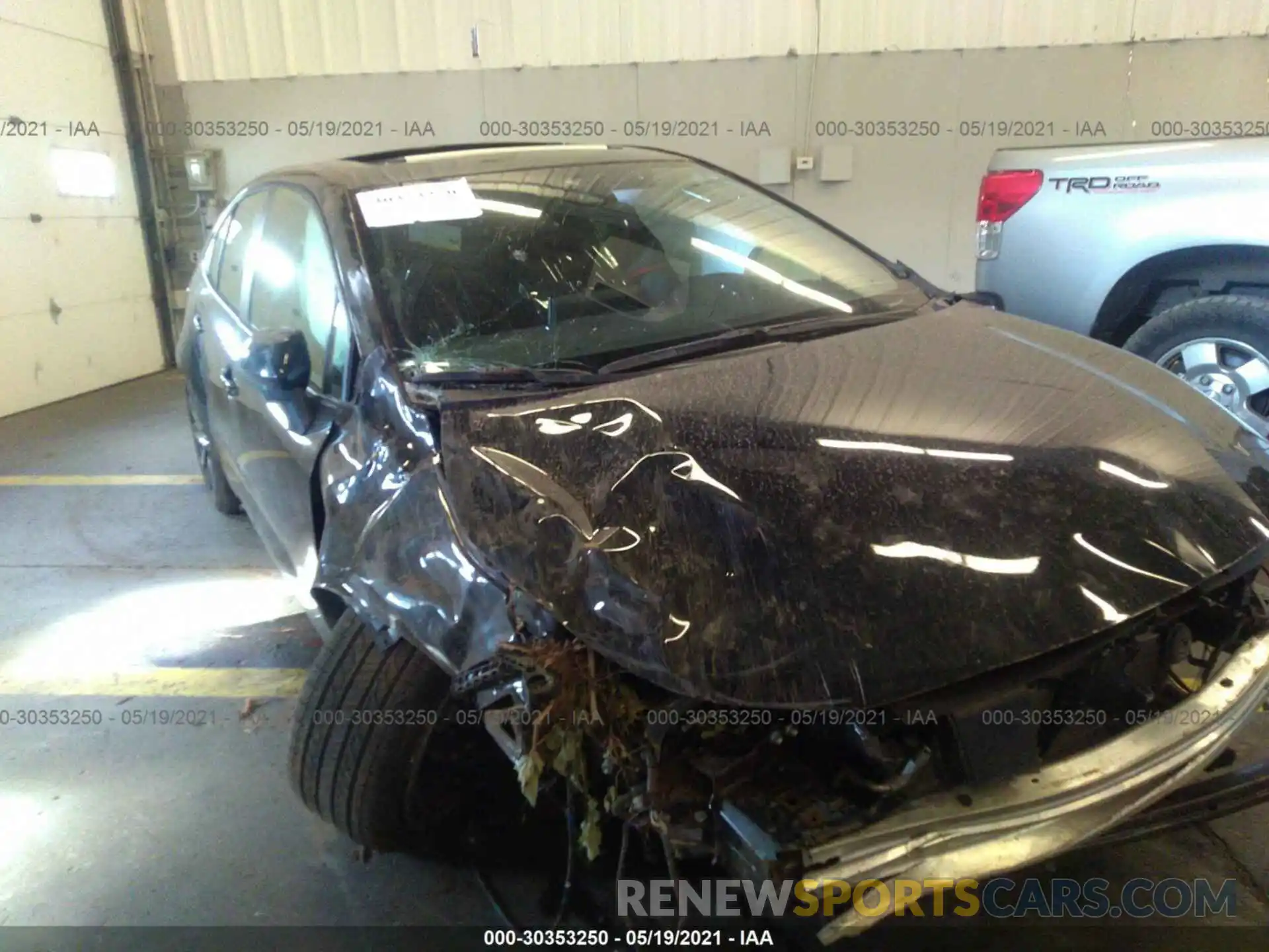 1 Photograph of a damaged car JTDP4MCE3MJ064325 TOYOTA COROLLA 2021