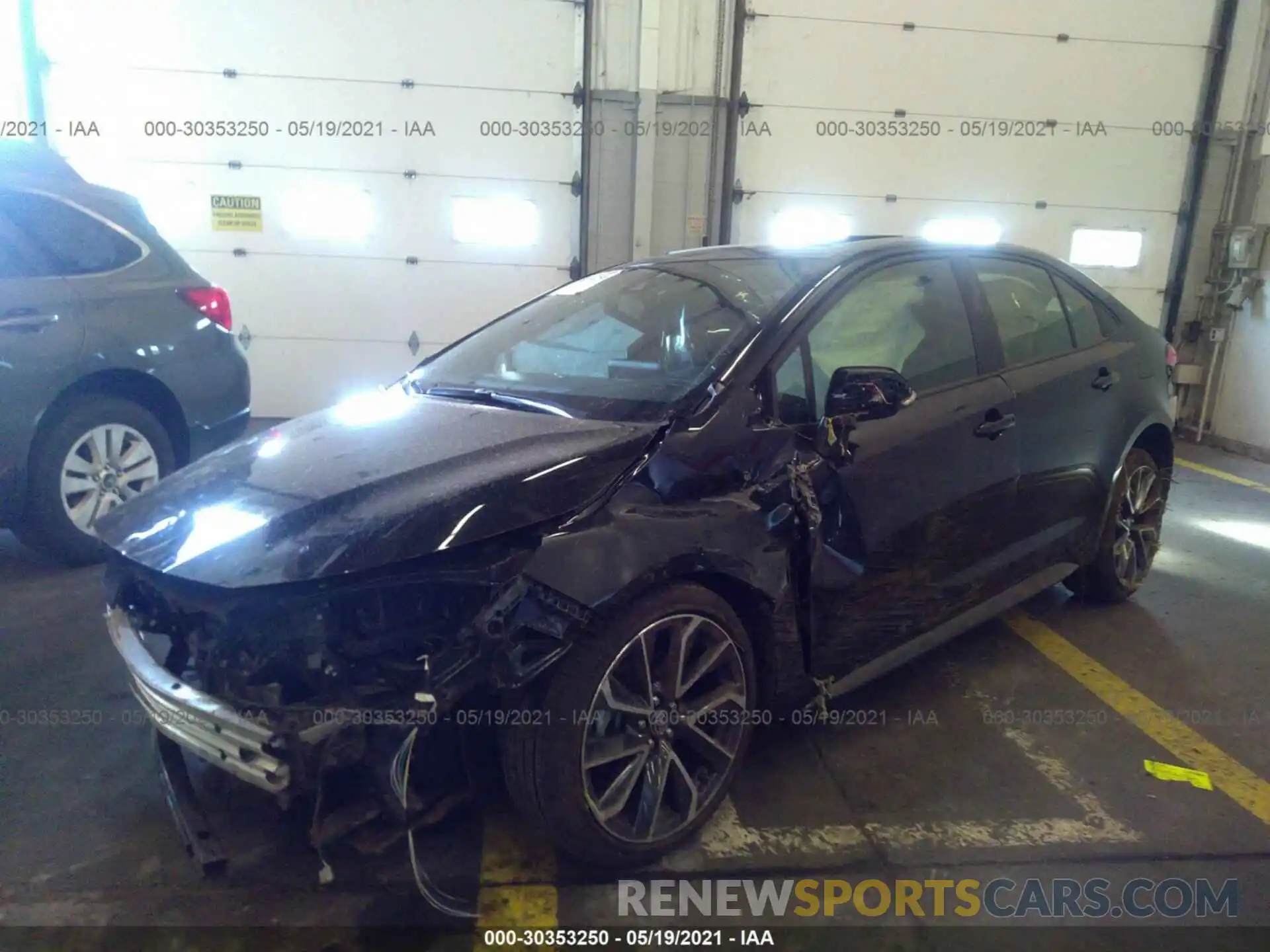 2 Photograph of a damaged car JTDP4MCE3MJ064325 TOYOTA COROLLA 2021