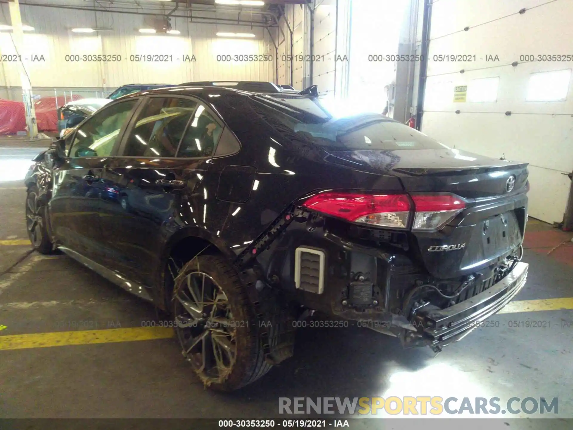 3 Photograph of a damaged car JTDP4MCE3MJ064325 TOYOTA COROLLA 2021