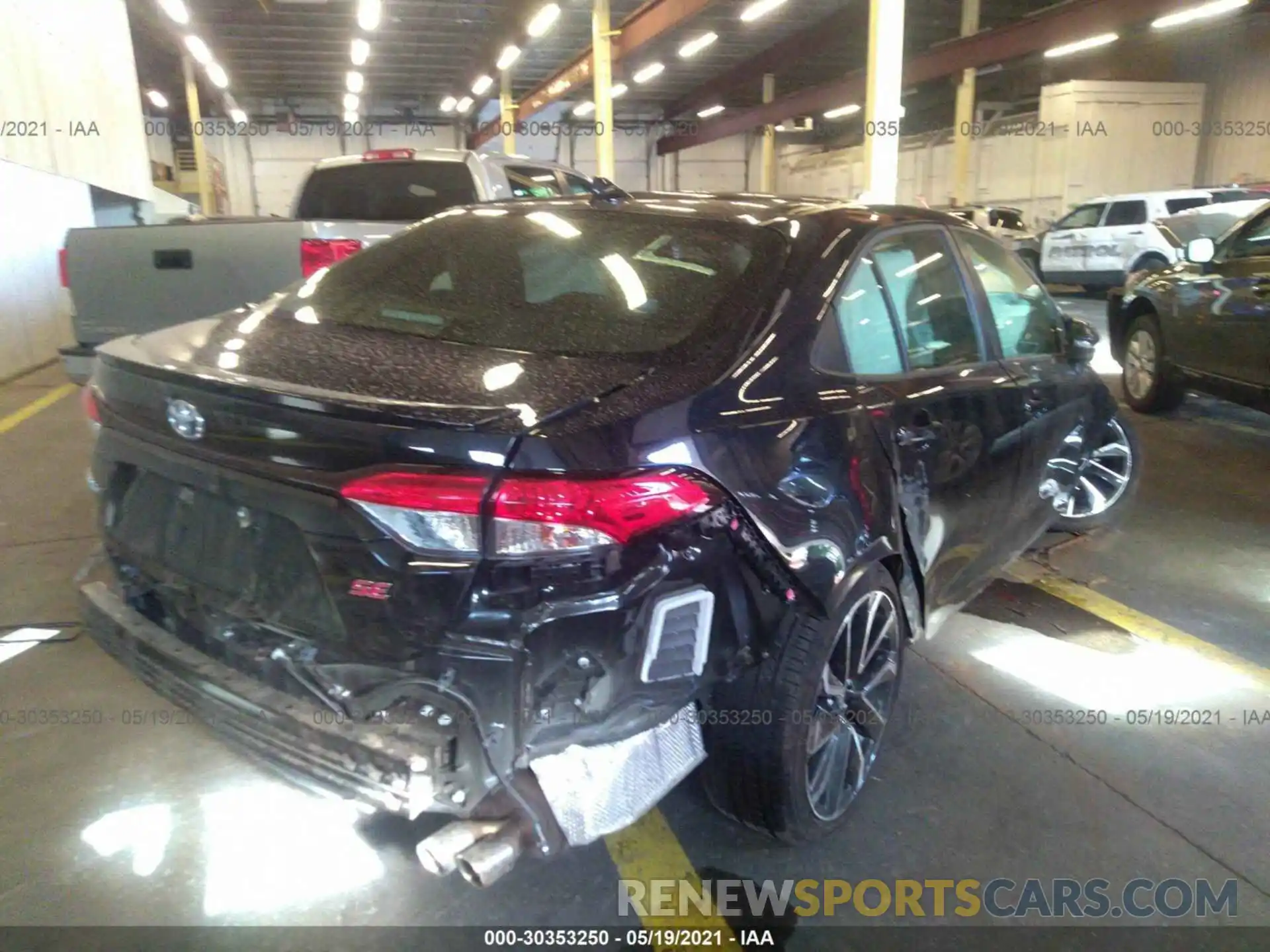 4 Photograph of a damaged car JTDP4MCE3MJ064325 TOYOTA COROLLA 2021