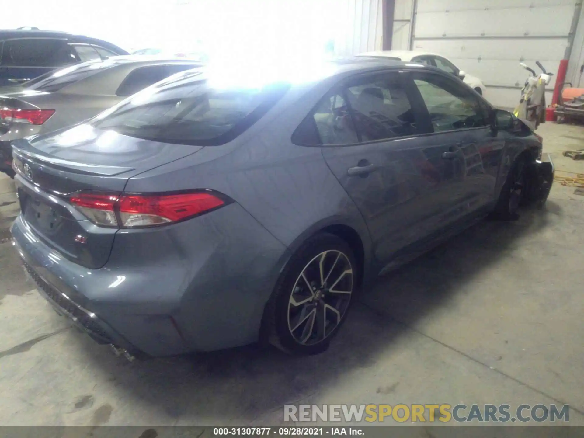 4 Photograph of a damaged car JTDP4MCE3MJ069699 TOYOTA COROLLA 2021