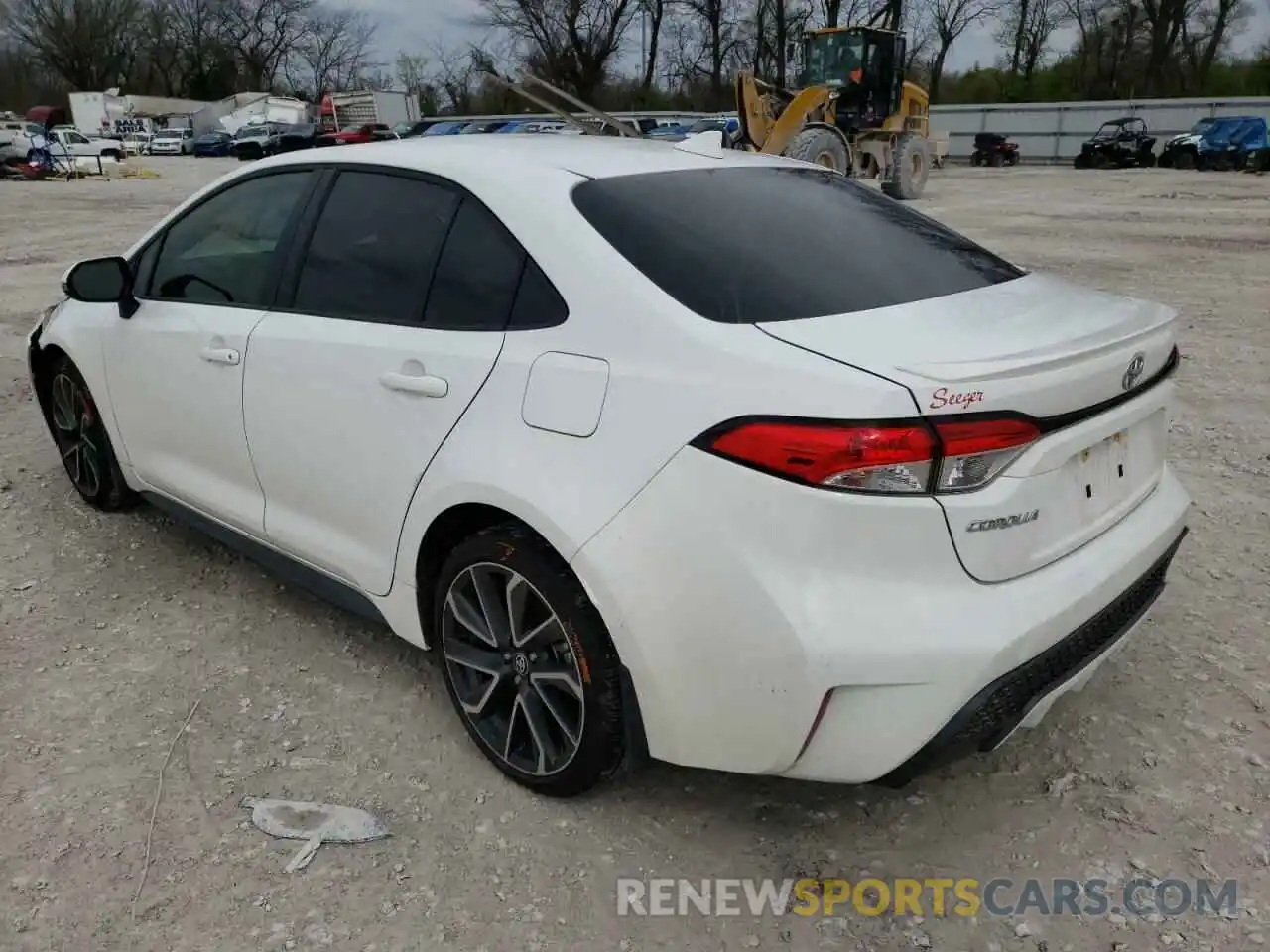 3 Photograph of a damaged car JTDP4MCE3MJ077544 TOYOTA COROLLA 2021