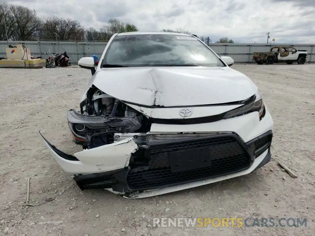 9 Photograph of a damaged car JTDP4MCE3MJ077544 TOYOTA COROLLA 2021