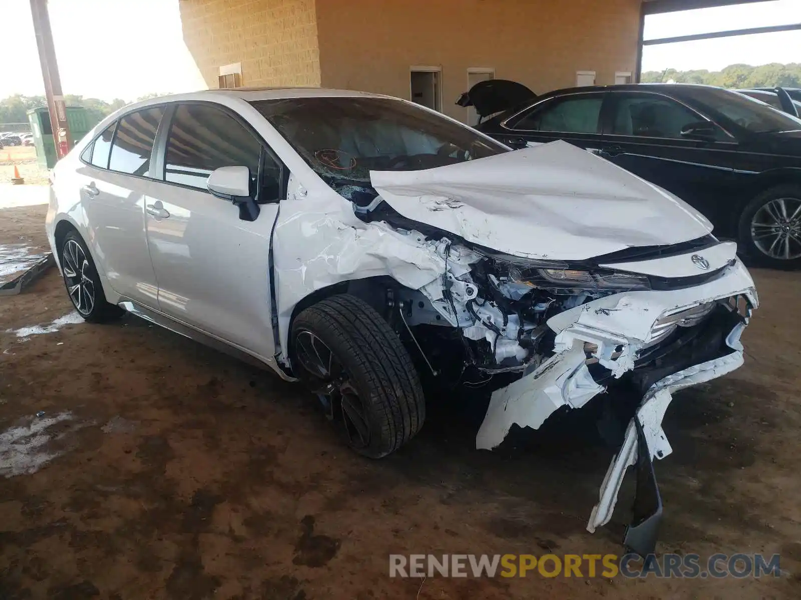 1 Photograph of a damaged car JTDP4MCE3MJ078127 TOYOTA COROLLA 2021