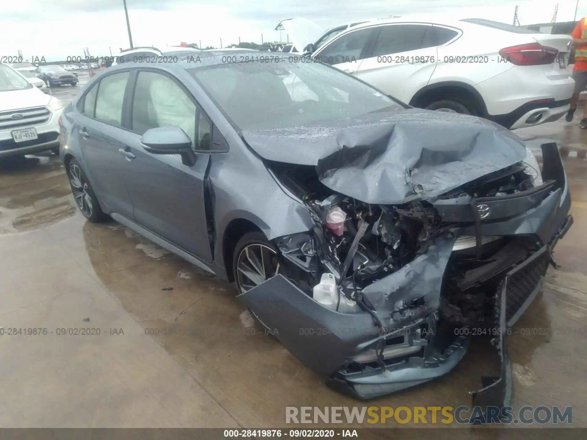 1 Photograph of a damaged car JTDP4MCE4MJ053933 TOYOTA COROLLA 2021