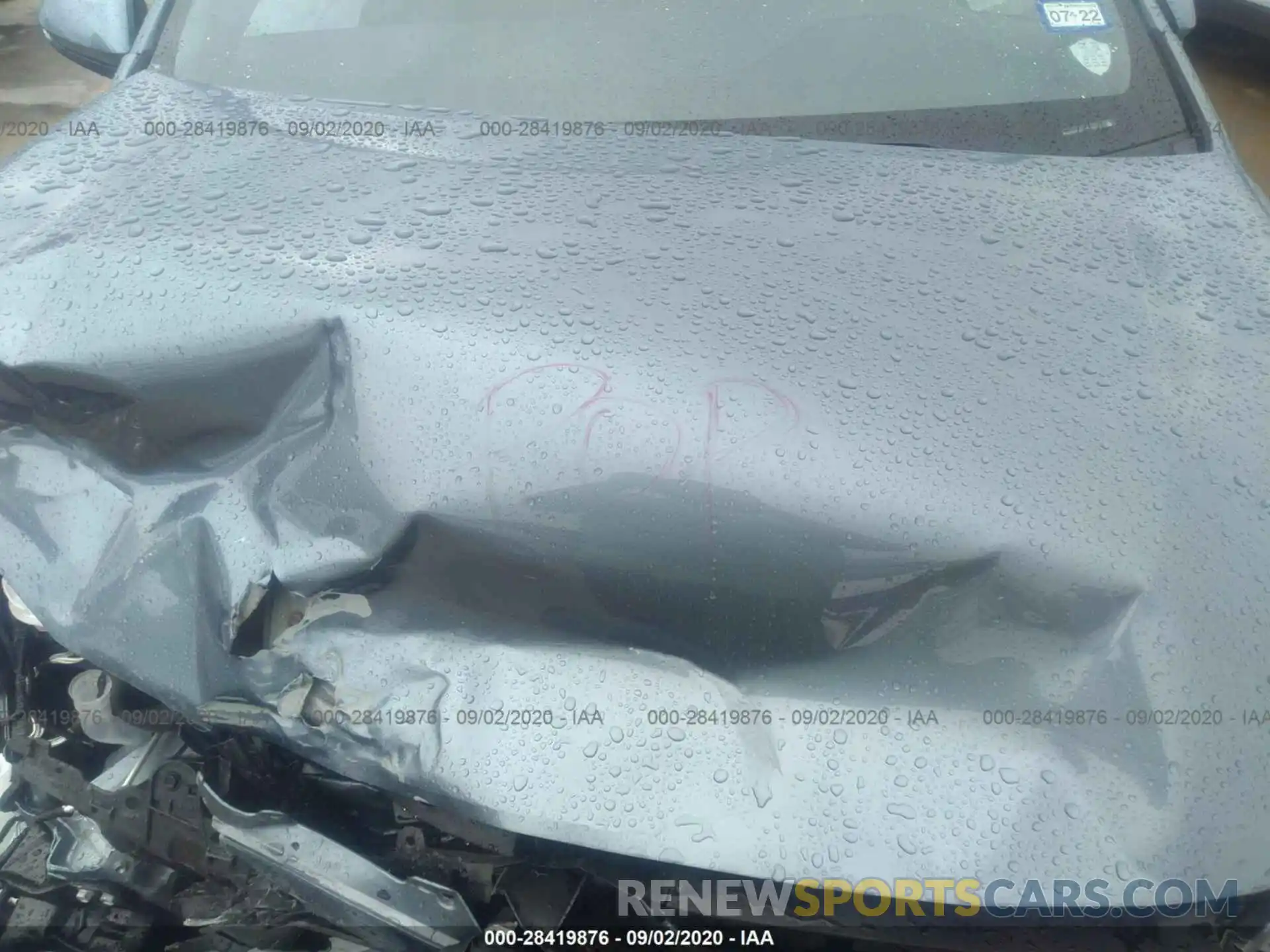 10 Photograph of a damaged car JTDP4MCE4MJ053933 TOYOTA COROLLA 2021