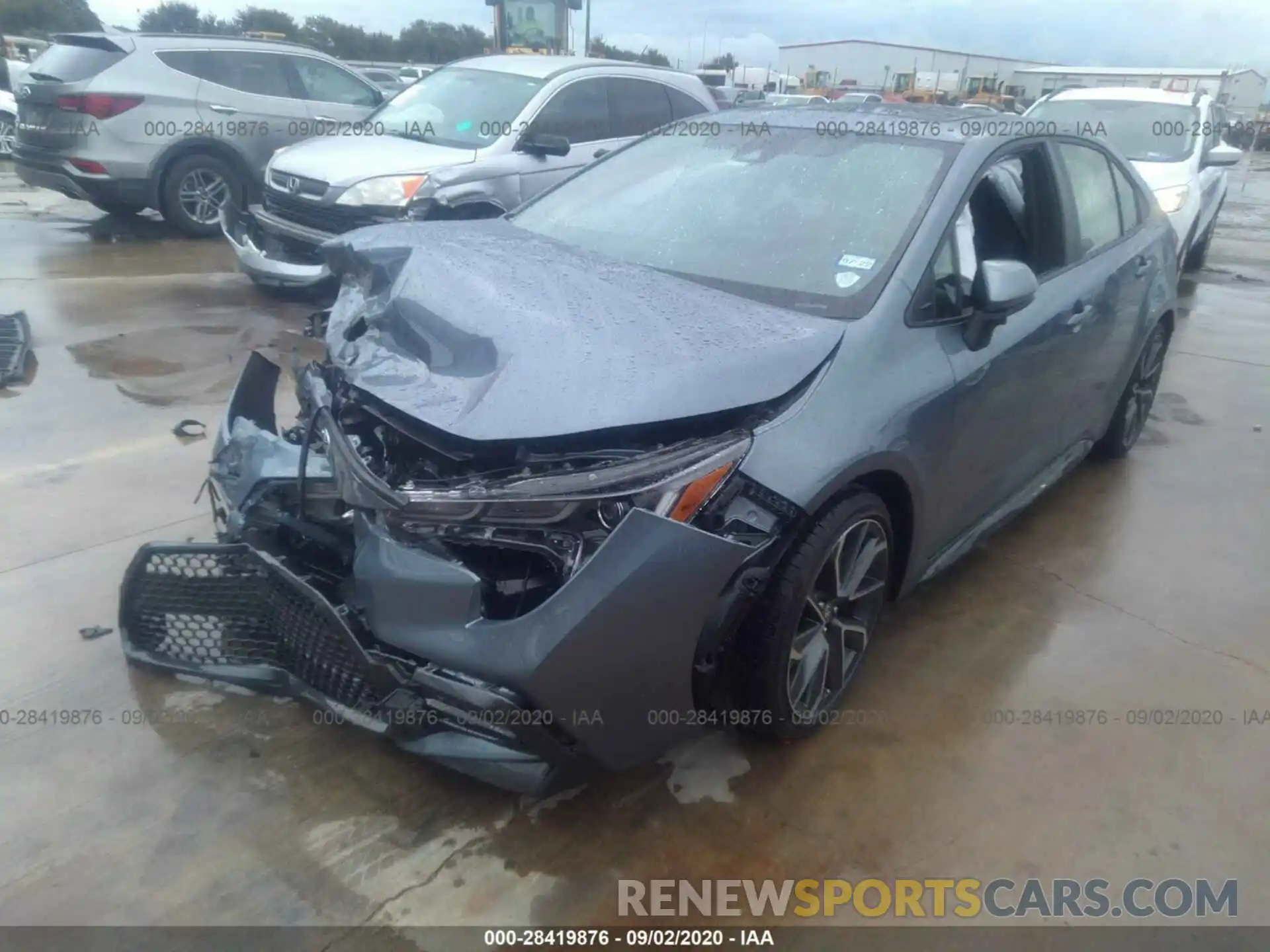 2 Photograph of a damaged car JTDP4MCE4MJ053933 TOYOTA COROLLA 2021