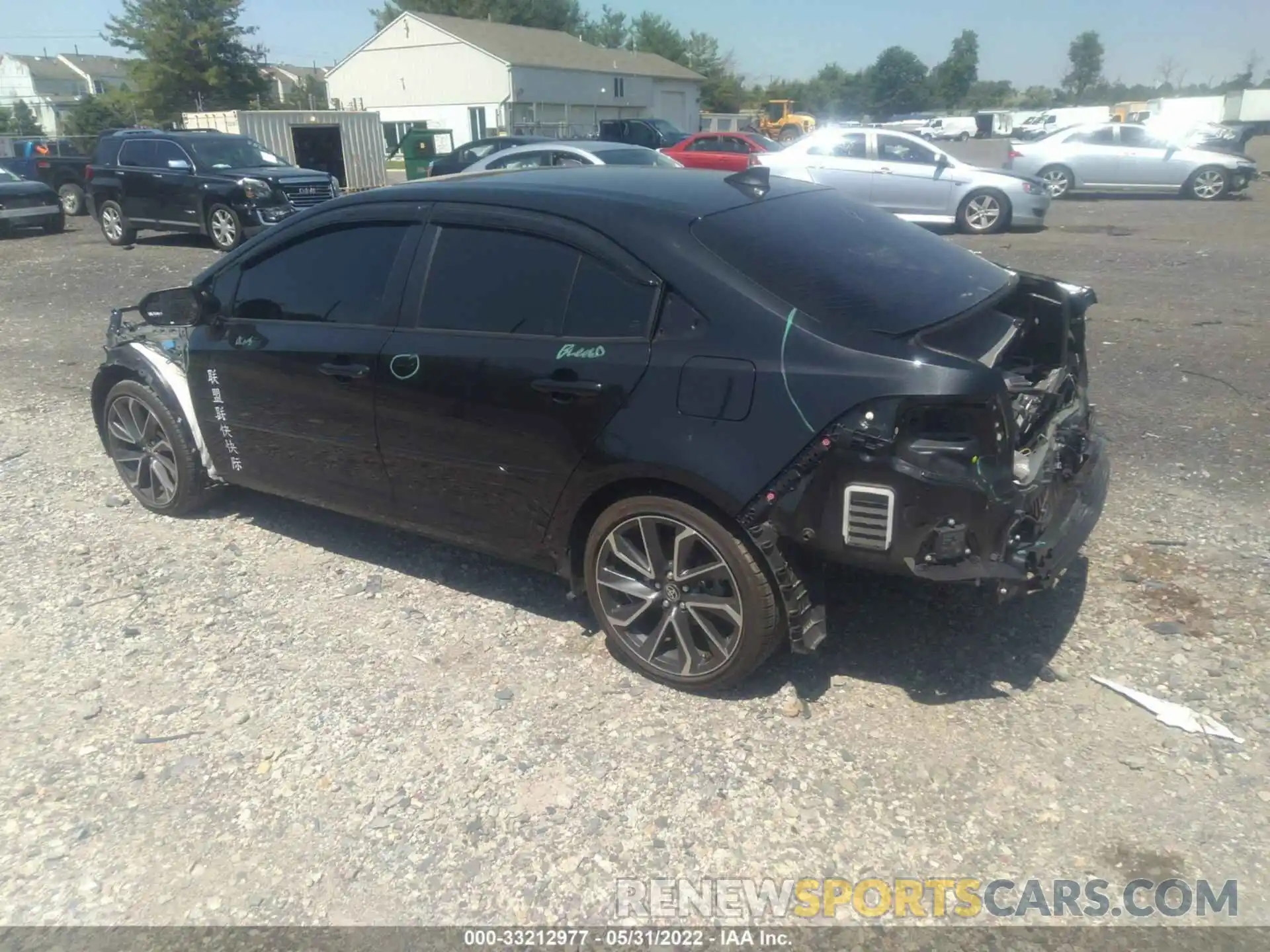 3 Photograph of a damaged car JTDP4MCE4MJ058288 TOYOTA COROLLA 2021