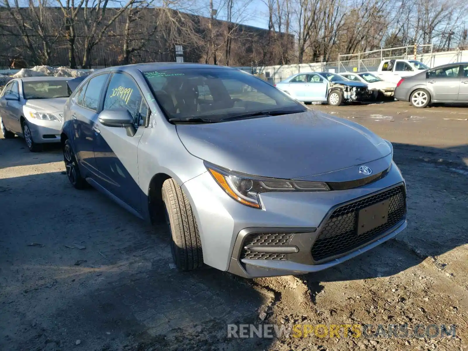 1 Photograph of a damaged car JTDP4MCE4MJ064771 TOYOTA COROLLA 2021