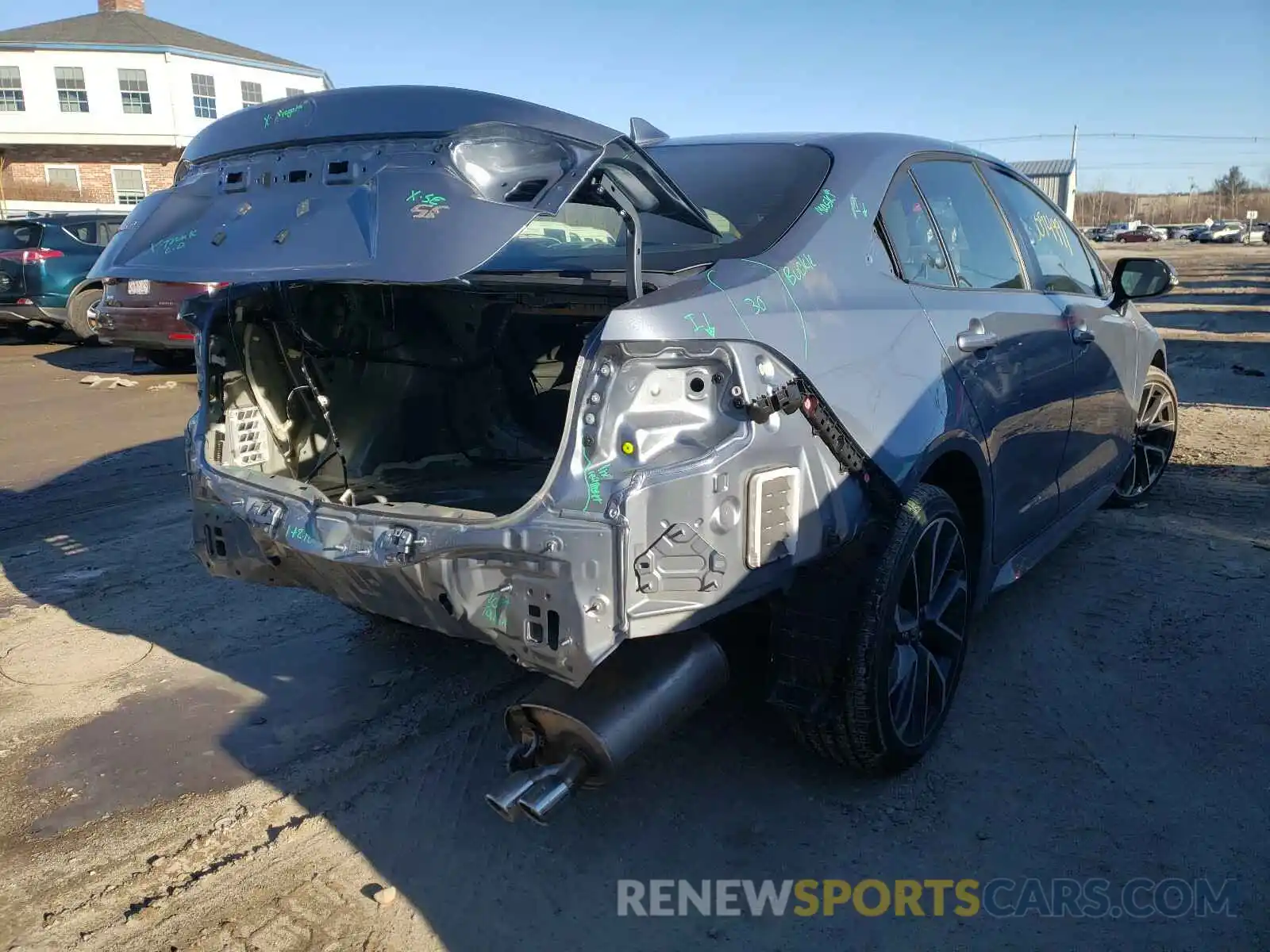 4 Photograph of a damaged car JTDP4MCE4MJ064771 TOYOTA COROLLA 2021