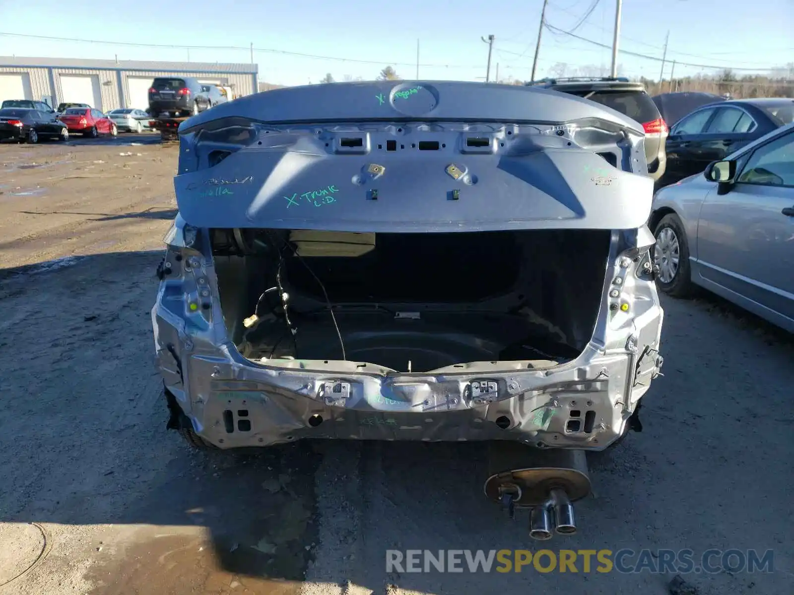 9 Photograph of a damaged car JTDP4MCE4MJ064771 TOYOTA COROLLA 2021