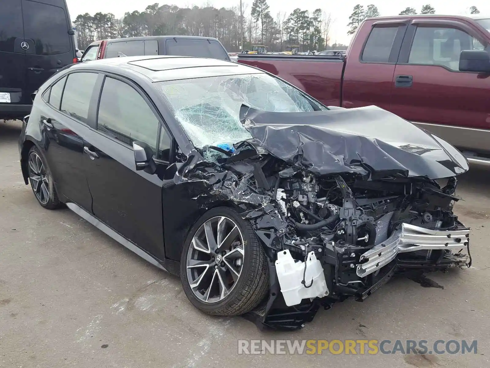 1 Photograph of a damaged car JTDP4MCE4MJ065192 TOYOTA COROLLA 2021