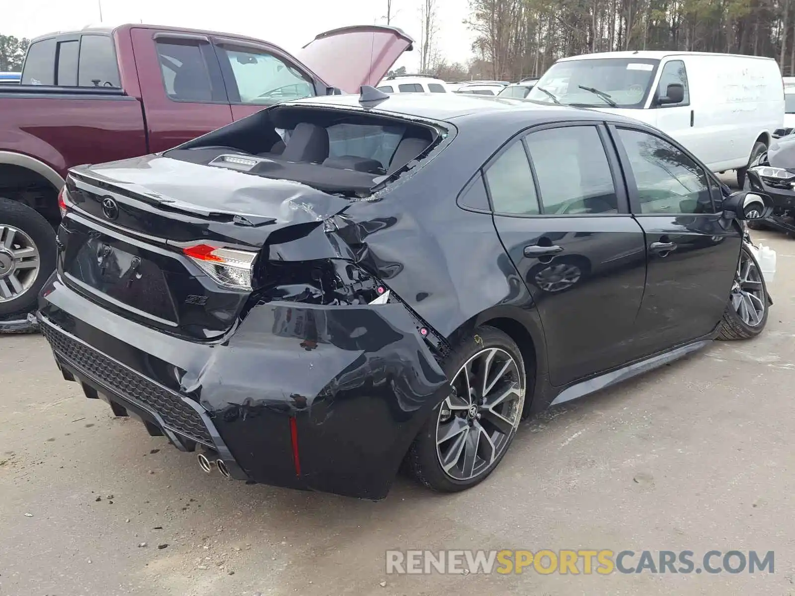 4 Photograph of a damaged car JTDP4MCE4MJ065192 TOYOTA COROLLA 2021