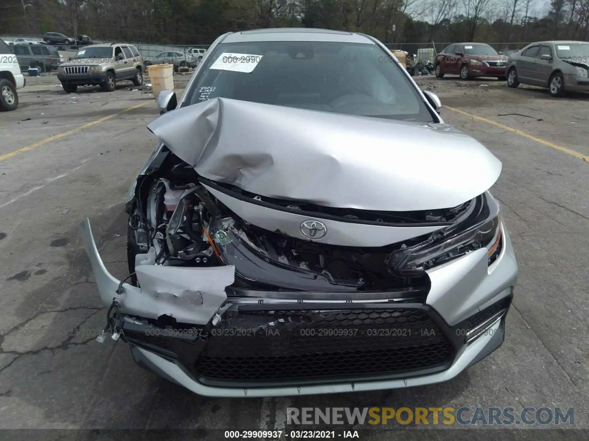 6 Photograph of a damaged car JTDP4MCE4MJ067668 TOYOTA COROLLA 2021