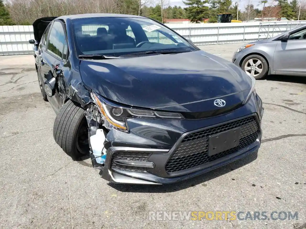 1 Photograph of a damaged car JTDP4MCE4MJ070182 TOYOTA COROLLA 2021