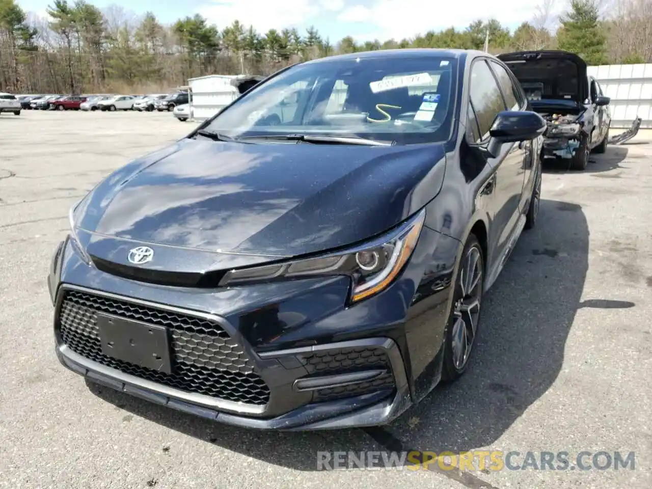 2 Photograph of a damaged car JTDP4MCE4MJ070182 TOYOTA COROLLA 2021