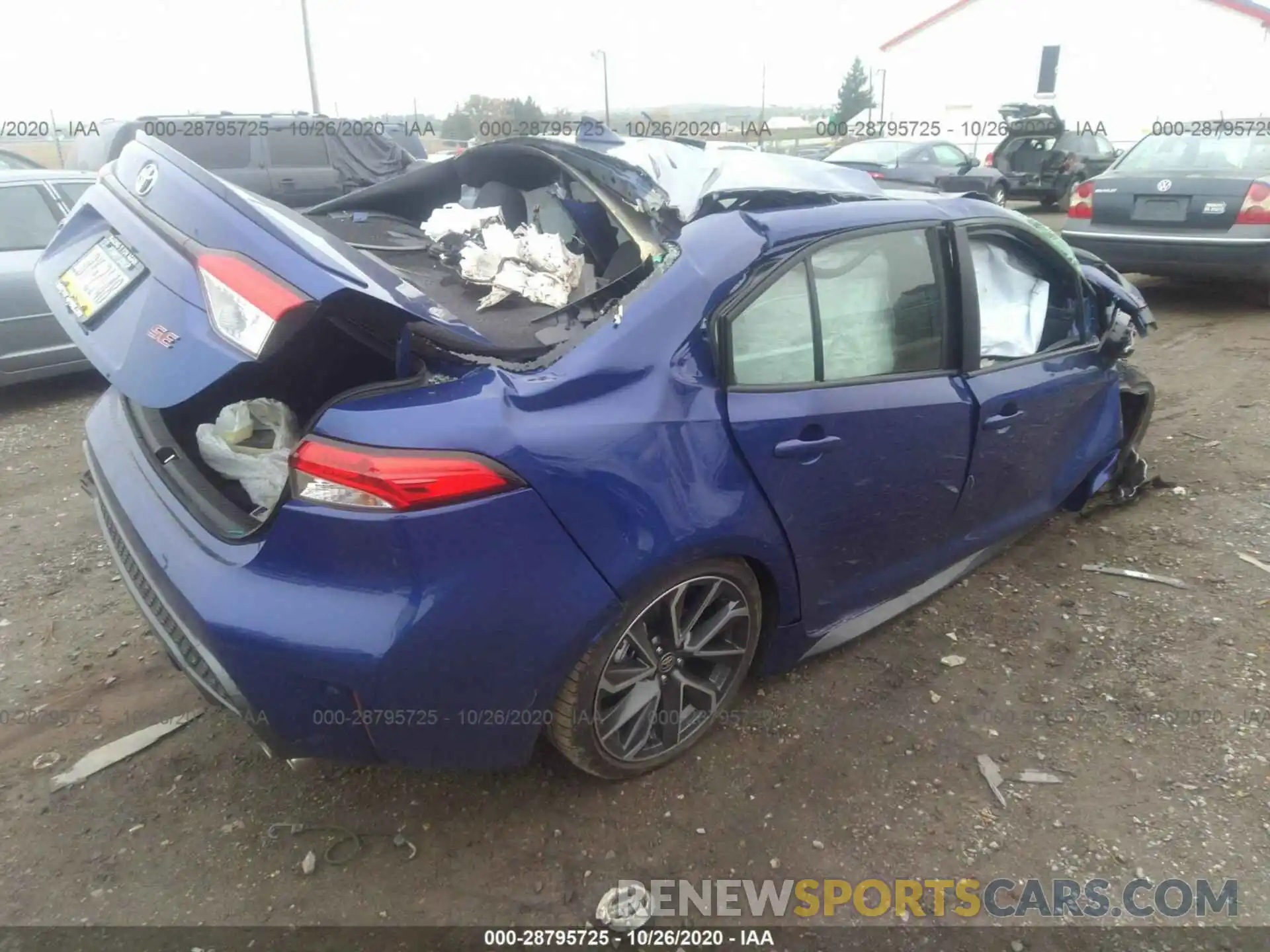 4 Photograph of a damaged car JTDP4MCE5MJ058526 TOYOTA COROLLA 2021