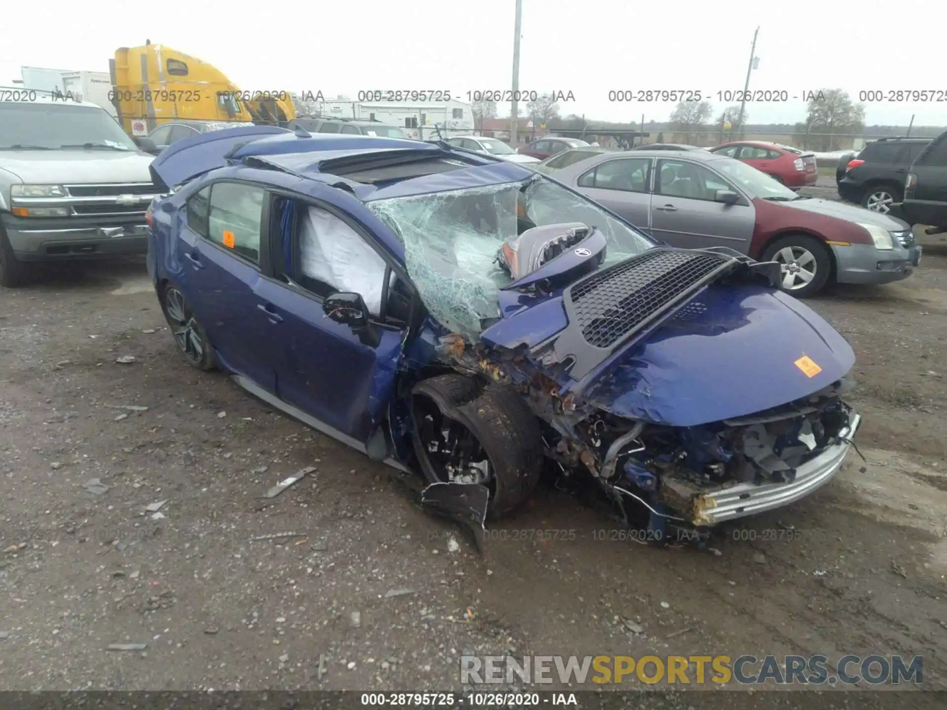 6 Photograph of a damaged car JTDP4MCE5MJ058526 TOYOTA COROLLA 2021