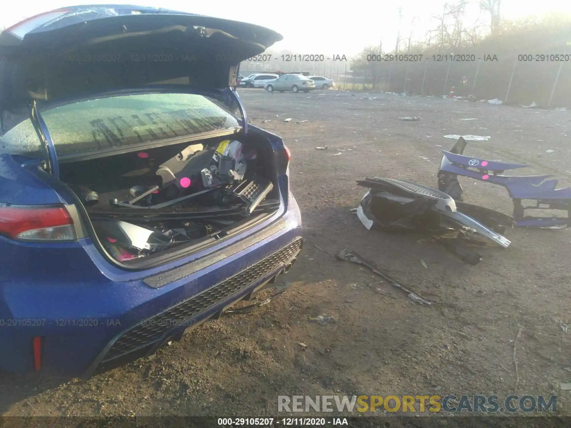 12 Photograph of a damaged car JTDP4MCE5MJ059188 TOYOTA COROLLA 2021