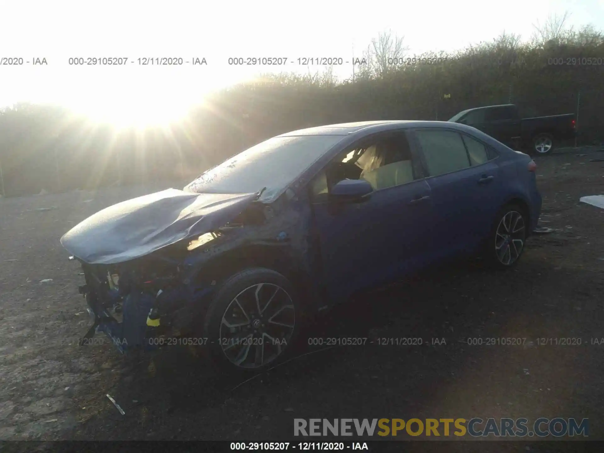 2 Photograph of a damaged car JTDP4MCE5MJ059188 TOYOTA COROLLA 2021