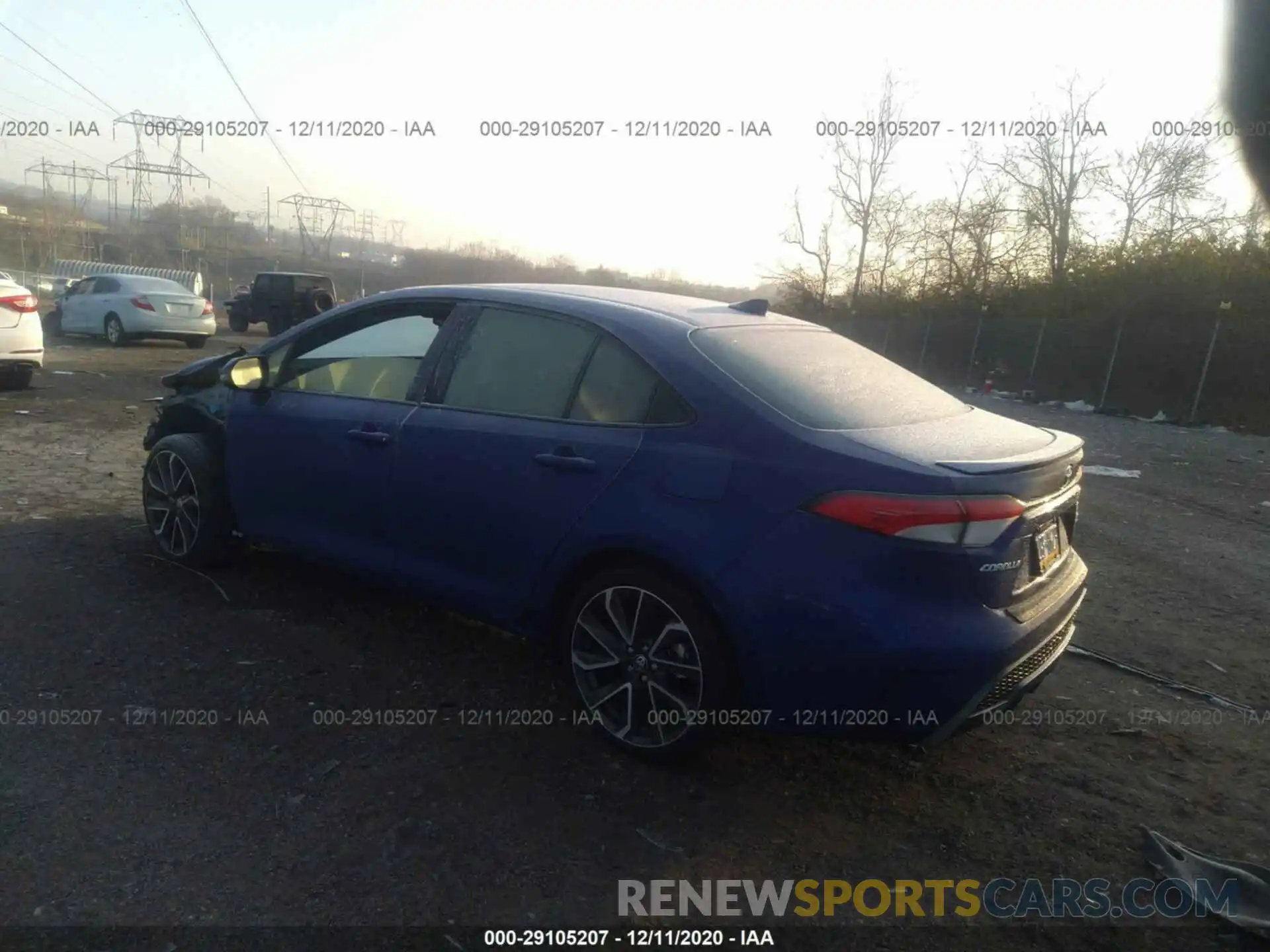 3 Photograph of a damaged car JTDP4MCE5MJ059188 TOYOTA COROLLA 2021